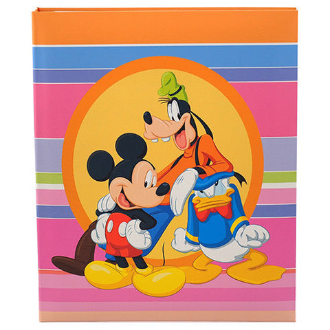 Mickey Mouse Pluto and Donald Character Authentic Licensed Photo Album Book