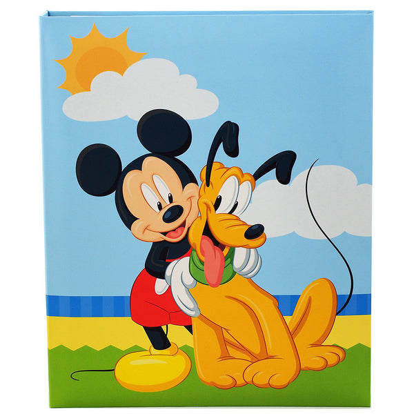 Mickey Mouse and Pluto Character Authentic Licensed Photo Album Book