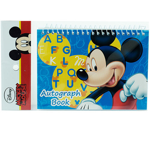 Mickey Mouse Autograph Book
