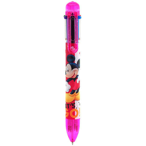 Mickey Mouse Character Authentic Licensed Pink Multicolors Pen