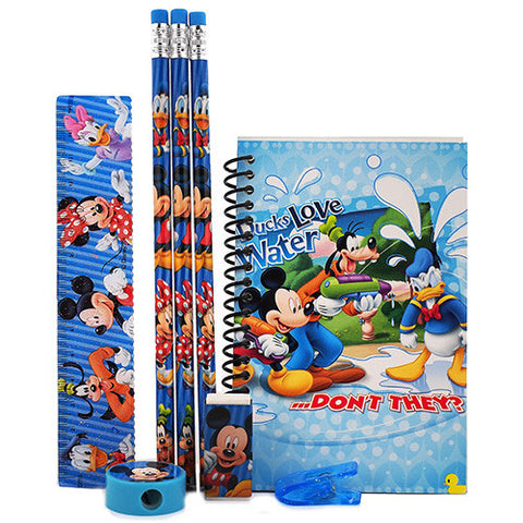 Mickey Mouse Character Blue Stationery Set