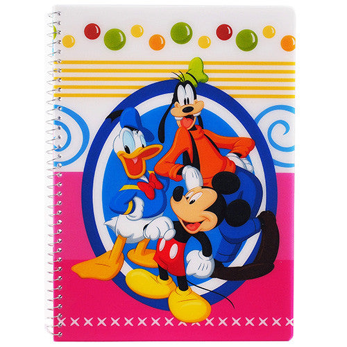 Mickey Mouse Pluto and Donald Character Authentic Licensed Writing Book or Notebook