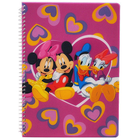 Mickey Minnie Mouse and Donald Character Authentic Licensed Writing Book or Notebook