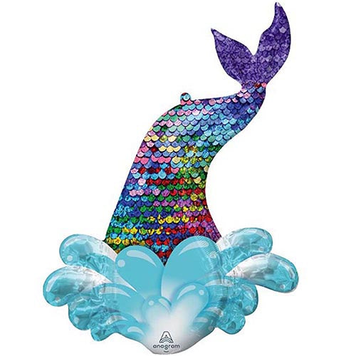 Mermaid Tail Foil Balloon 39"