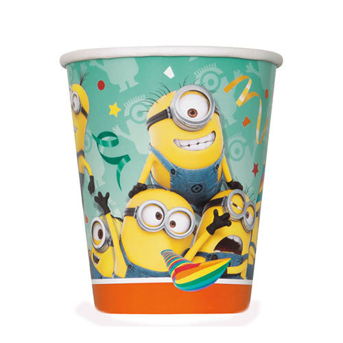 Despicable Me Minions Paper Cups 9oz 8ct