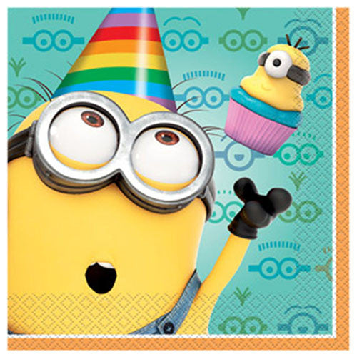 Despicable Me Minions Luncheon Napkins 16ct