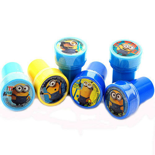 12 Despicable Me Minions New Authentic Licensed Self Inking Stampers