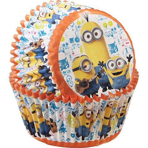50 Minions Paper Baking Cups