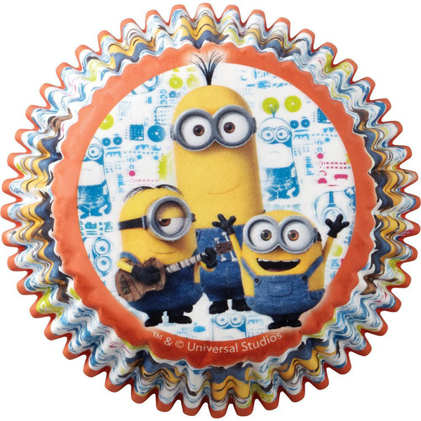 50 Minions Paper Baking Cups