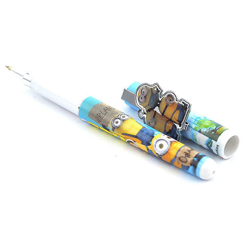 Despicable Me Minions Characters Authentic Licensed Turquoise Roller Pen