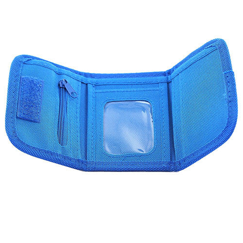 Angry Birds Rovio Authentic Licensed Blue Trifold Wallet