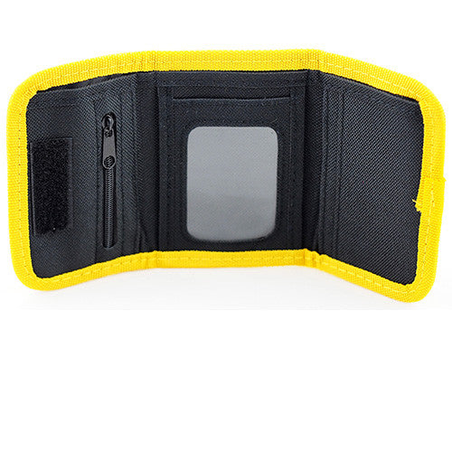 Despicable Me Minions Character Black Trifold Wallet