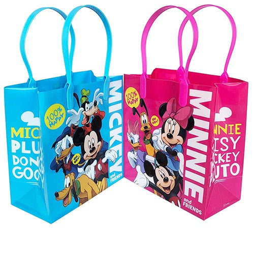 Mickey And Minnie Mouse Friends 100% Happy 12 Reusable Goodie Small Gift  Bags 6