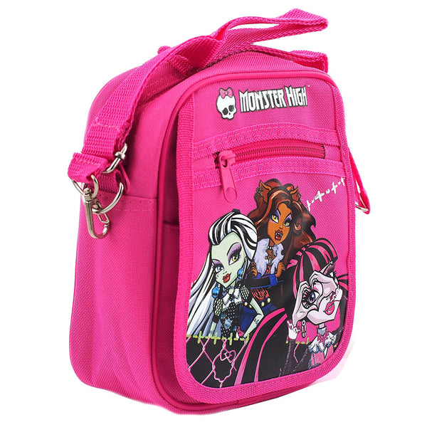 Monster High Character Authentic Licensed Pink Medium Shoudler Bag