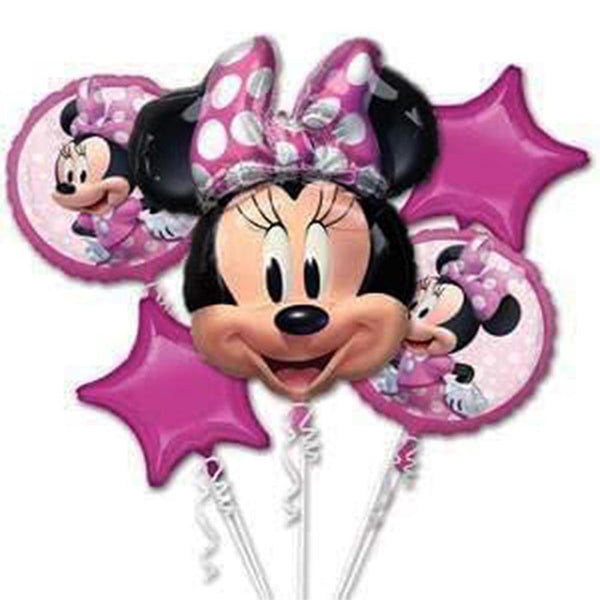 Minnie Mouse balloon Foil bouquet