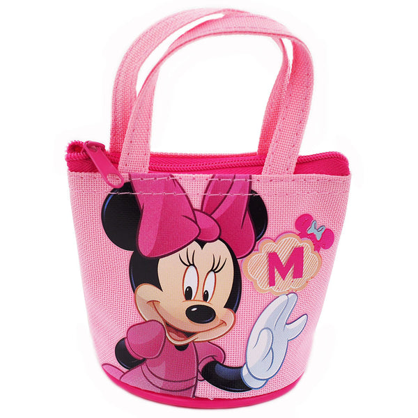 12 Minnie Mouse Pink Mini Coin Purses for Coin Storage ( 1 Dozen )