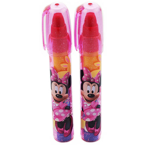 Minnie Mouse Character 2 Authentic Licensed Pink Erasers