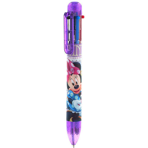 Minnie Mouse Character Authentic Licensed Purple Multicolors Pen