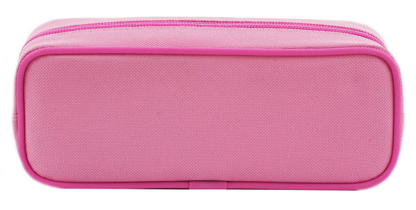 Minnie and Mickey Mouse Character Single Zipper Pink Pencil Case