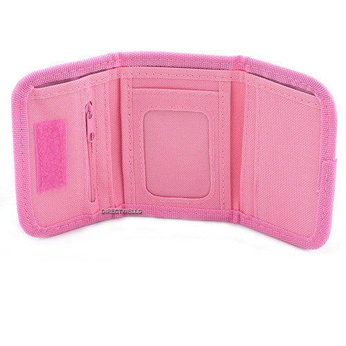 Minnie Mouse Character Pink Trifold Wallet