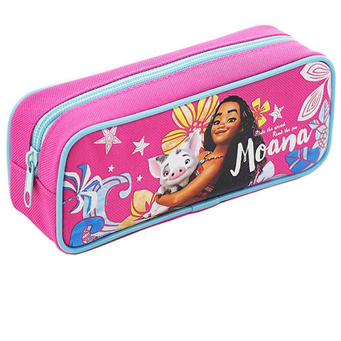 Moana Character Authentic Licensed Single Zipper Pink Pencil Case