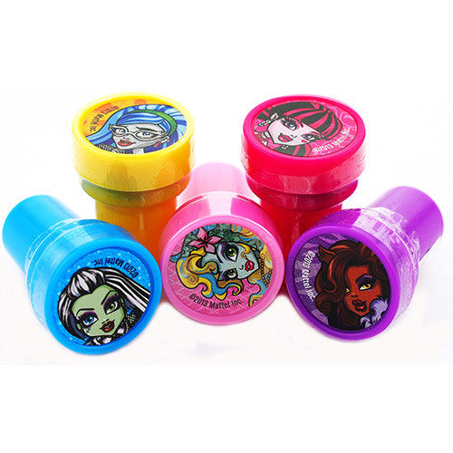 12 Monster High  Authentic Licensed Self Inking Stampers