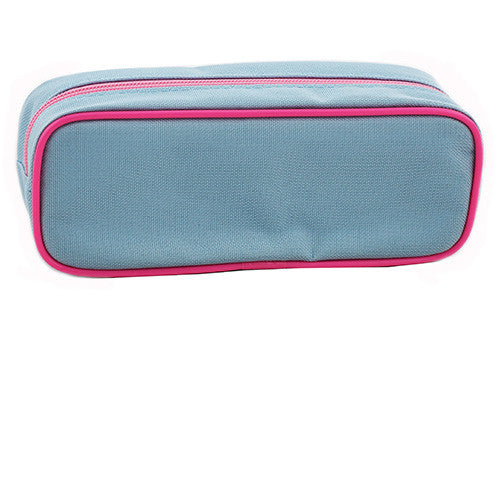 Frozen " I Am Olaf " Character Single Zipper Blue Pencil Case