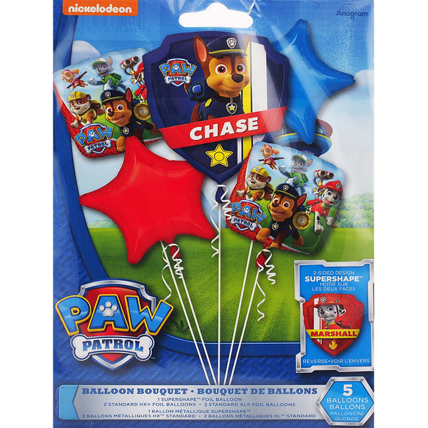 Paw Patrol balloon bouquet