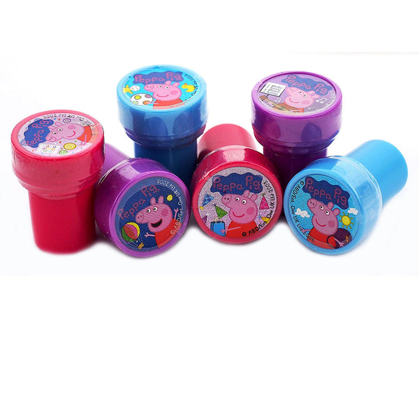 12 Peppa Pig Character Authentic Licensed Self Inking Stampers