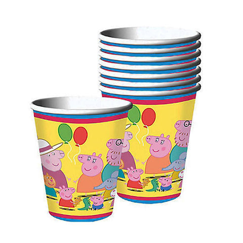 Peppa Pig 9 oz Paper Cups 8ct