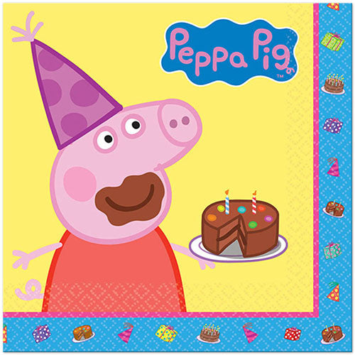 Peppa Pig Luncheon Napkins 16ct