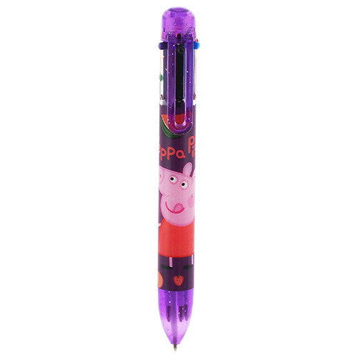 Peppa Pig Authentic Licensed Purple Multicolors Pen