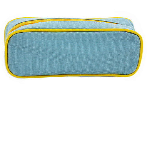 Peppa Pig Character Single Zipper Blue Pencil Case