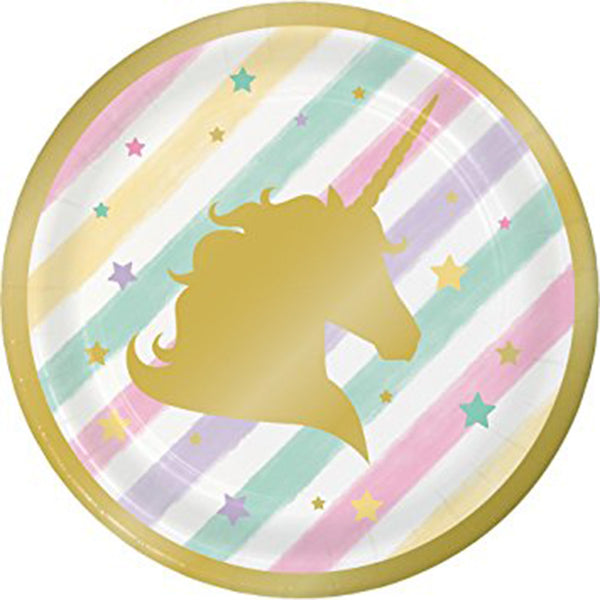 Unicorn plate