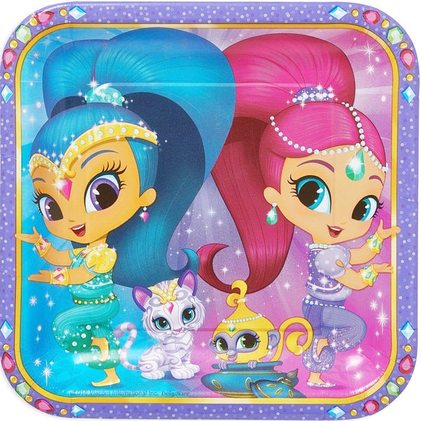 Shimmer and Shine plate