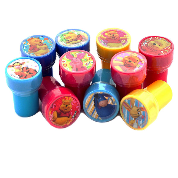12 Winnie The Pooh and Friends Authentic Licensed Self Inking Stampers