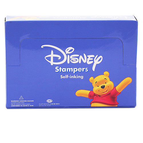 24 Winnie The Pooh Authentic Licensed Self Inking Stampers in a Box