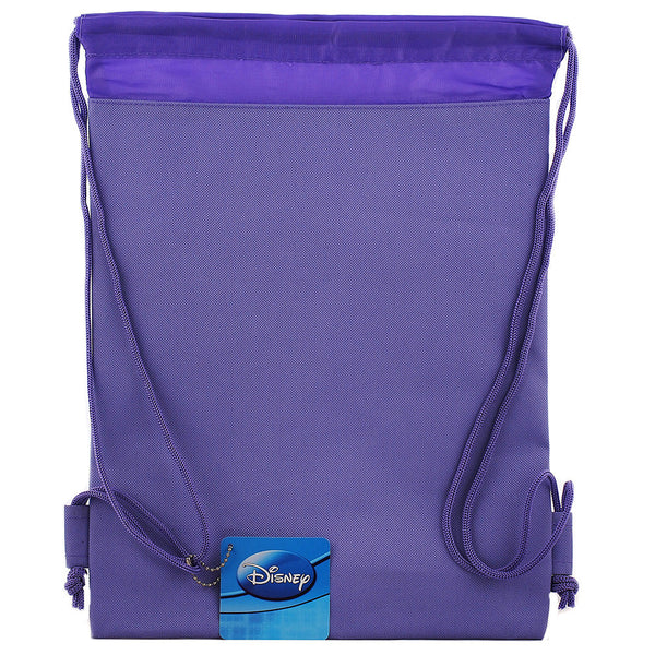 Winnie The Pooh and Tigger Character Authentic Licensed Purple Drawstring Bag