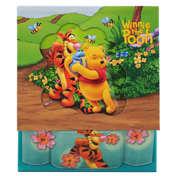 Winnie The Pooh Character " Pooh & Tigger " Authentic Licensed Beautiful Embossed Memo Pad