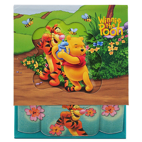 Winnie The Pooh Character " Pooh & Tigger " Authentic Licensed Beautiful Embossed Memo Pad