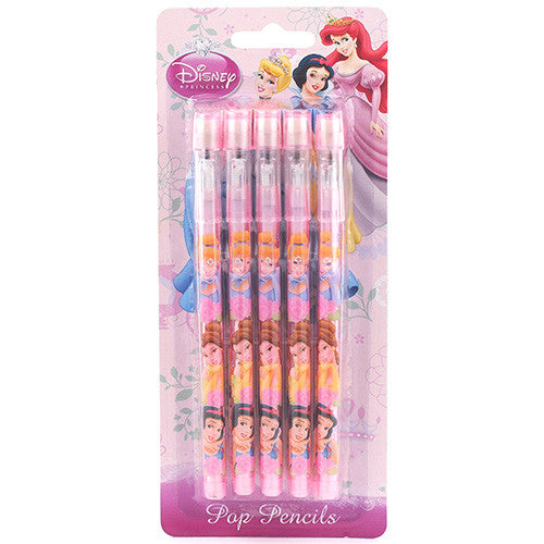 Princess Chracter 10 Pop Mechanical Pencils Pack