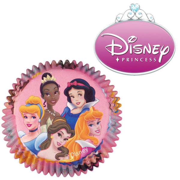 50 Disney Princess Paper Baking Cups