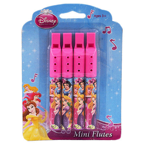 Princess Character Authentic Licensed Pink Mini Flutes for Party Favor