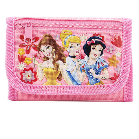 Princess Authentic Licensed Pink Trifold Wallet