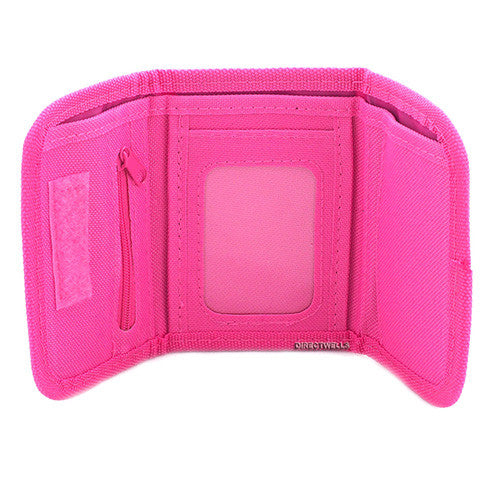 Princess Character Hot Pink Trifold Wallet