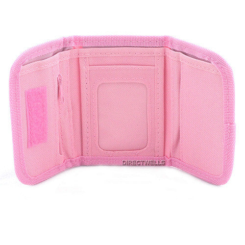 Princess Character Pink Trifold Wallet