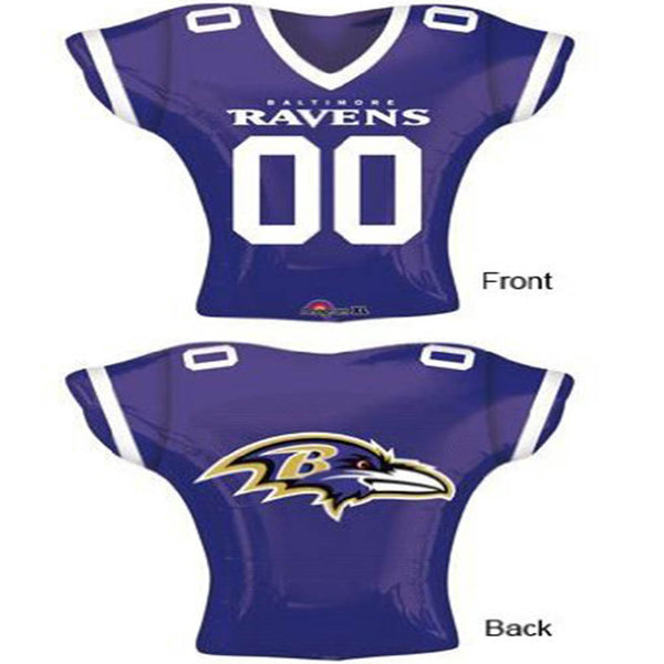 Baltimore Ravens Jersey Authentic Licensed Super Shape Foil / Mylar Balloon 24"