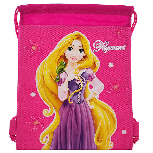 Princess Rapunzel Character Authentic Licensed Hot Pink Drawstring Bag