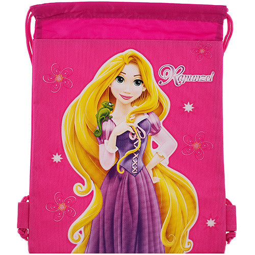 Princess Rapunzel Character Authentic Licensed Hot Pink Drawstring Bag