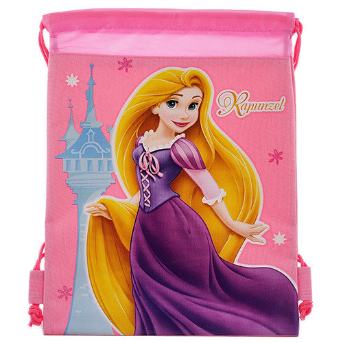 Princess Rapunzel Character Authentic Licensed Pink Drawstring Bag